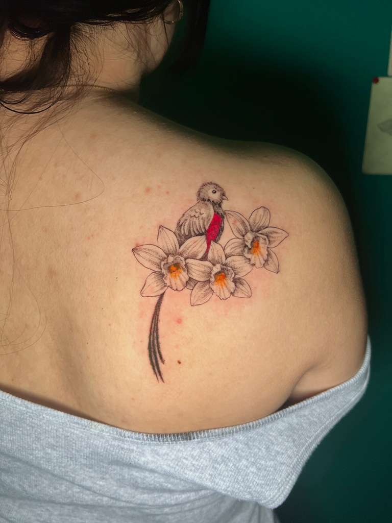 Black & Grey tattoo by Alison at Inked City Tattoos, Trenton NJ