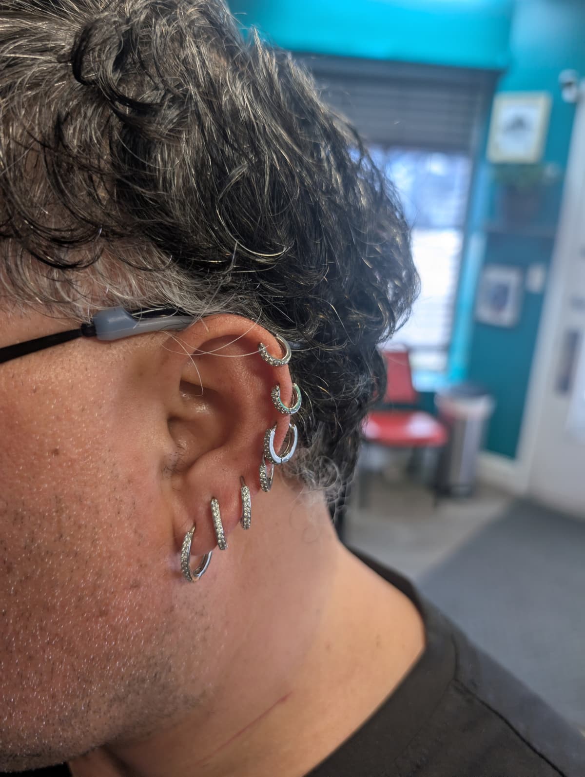 Professional Piercing tattoo by Chris at Inked City Tattoos, Trenton NJ