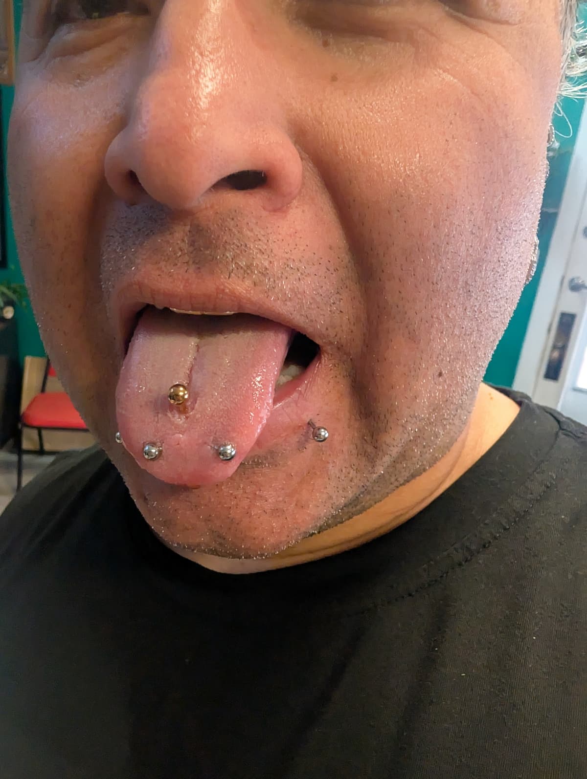 Professional Piercing tattoo by Chris at Inked City Tattoos, Trenton NJ