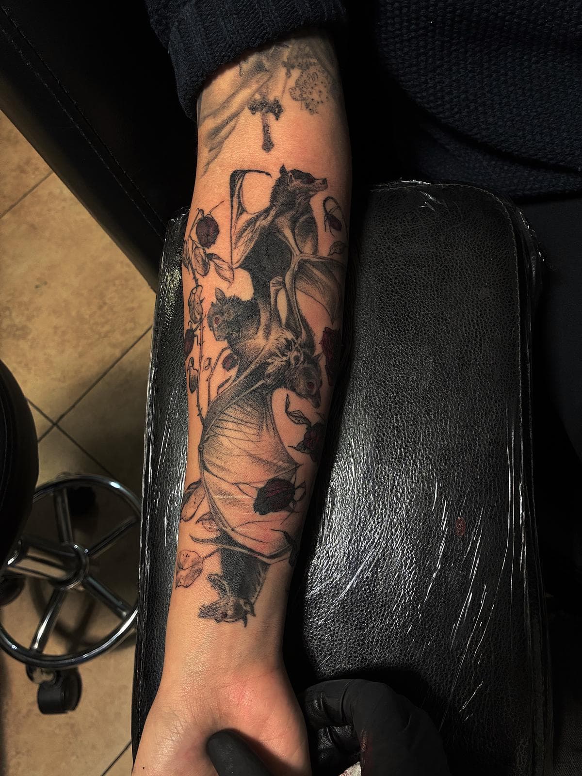 Fine Line tattoo by Jay at Inked City Tattoos, Trenton NJ